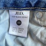 Just Black  Distressed Denim Skirt Photo 3