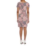 Robbie Bee Dress Size PS Wrap Style Short Sleeve Knee Length Stretch Fabric Photo 11