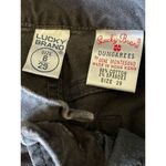 Lucky Brand Dungarees Charcoal Velvet Custom Jeans size 29 Photo 2
