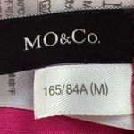 MO&CO hot pink side tie embroidery “Off Duty” 100% cotton top, size M crewneck Size M Photo 2