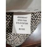  Double Espresso Python-Print Tie Neck Sweater Size XL Chico's 3 Snake Photo 4