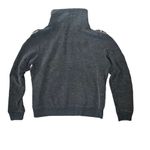 PINK Victoria's Secret Pullover Womens L Gray Cowl Neck Kangaroo Pocket Comfy Size L Photo 4