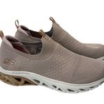 Skechers Glide-Step Sport Knit Slip On Memory Foam Shoes Pink Rose Gold Size 11 Photo 0