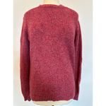 Peter Millar  Extra Fine Merino Wool Blend Red Crewneck Sweater Size Large Photo 4