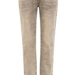 One Teaspoon Truckers Denim Jeans Mid Waist Straight Leg Rust Burnt Orange Brown Photo 1