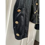 Who What Wear   Black‎ Velvet Cropped Blazer Photo 2