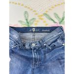 Seven for All Mankind Bootcut Jeans Distressed Blue Denim Size 26‎ Photo 6