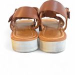 Madewell  FISHERMAN SANDAL BROWN LEATHER PLATFORM SIZE 8‎ 1/2. Photo 5