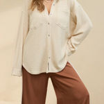 Aerie  Anytime Fave Waffle Shirt Photo 0