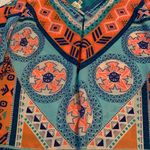 Pink Owl cold shoulder Aztec print blouse Small Photo 2