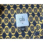 CAbi Kensington Proper Standout Medallion Blazer Jacket 3372 Mustard & Blue M Photo 7