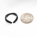 Edgy Black Wings Ring Size 10 Photo 2