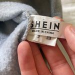 SheIn vintage graphic sweatshirt hoodie gray Photo 2