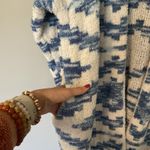 Blakley Avery Aztec Cloud‎ Cardigan Boutique Blue Comfy Oversized Size Small S Photo 4