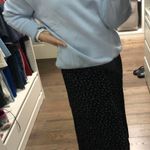 Laura Ashley Vintage Black Floral Midi Skirt Photo 1