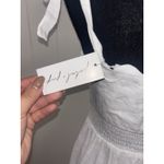 Petal and Pup urmi midi dress white bow lined pockets small NWT Bride Photo 3