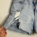 Denizen from Levi's Light Wash Distressed Jean Shorts Size 6 Photo 4