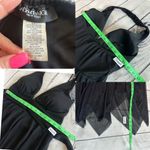 Alyn Paige Womens Halter Babydoll Dress Asymmetric Sz 7/8 S Midi Whimsigoth Y2K Photo 12