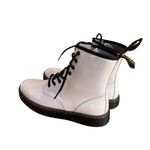 Dr. Martens  Women's Zavala Combat Boots White 9 NEW Photo 4
