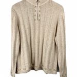 Woolrich Ramie and Wool Blend Quarter Zip Sweater Photo 2