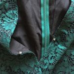 Chelsea28 Botanical Emerald Green Lace Romper Playsuit Shorts Womens Sz 0 NWT Photo 3