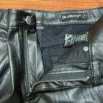 BLANK NYC Need You Tonight - Leather Five-Pocket High-Rise Pants size 27 Photo 9