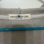 Natural Life Gray V-Neck Women's Sweater L/XL Photo 1