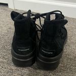 Skechers Black Suede Sky High Sneakers Size 9 US Photo 2