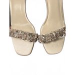 Badgley Mischka  Women's Embellished Ankle Strap Wedges, size 11 Photo 1