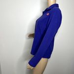 The North Face Purple Fleece Quarter Zip Sweater Photo 1