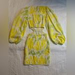 Sabo Skirt Banks Shirred Puff Sleeve Floral Dress - Solstice Floral NWT Photo 6