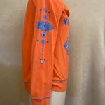 EUC Cowgirl Tuff Co. Long Sleeve (Open Back) Shirt Orange Size L Photo 2