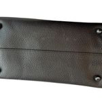 Coach Swagger Turnlock 2-Way Tote Shoulder Bag – Black Pebbled Leather Photo 4