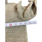 VTG Denim & Co. Chenille Cardigan Sweater S Tan Button Front Long Sleeve Brown Photo 7