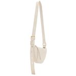 ALLSAINTS Half Moon Crossbody in White Womens Leather Bag Purse Photo 12