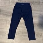 Nobull  Women’s Small High Rise Matte‎ Athletic Tight Navy Blue Workout Leggings Photo 4