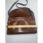 Brahmin Vintage‎ 90's  Crossbody Flap Top Purse Womens Tri Color Leather Bag Photo 4