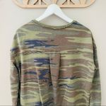 Z Supply  Oversized Pullover Camo Top Green Sz XS Photo 7
