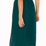 Show Me Your Mumu Claire Midi Dress - Emerald Green Chiffon - Small Photo 1