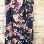 XScape floral tiered chiffon lined gown women size 4 Photo 6