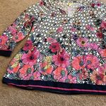 Anthropologie Fig & flower small colorful blouse Photo 3