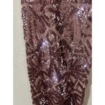 Stunning Girl on‎ a Vine Pink Sheer Sequin Tapered Pants, Large Concert Festival Photo 6