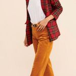 Paige | Nellie Wide Leg Corduroy Culotte in Marigold | 26 Photo 0