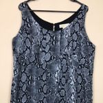 Michael Kors MICHAEL Women’s Snakeskin Print Sleeveless Sheath Dress Photo 1