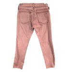Rag and Bone Dre Boyfriend Jeans Women 24 Light Plum Raw Hem Slim Low Rise Stretch Photo 4