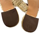 Joie  Niki Raffia Braided Straw Slip On Sandal Neutral Size 7.5 Photo 7