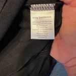 H by Bordeaux ‎ Women's Black Short Sleeve V-Neck Top T-Shirt Photo 2