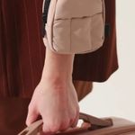 Calpak Luka Backpack Key Pouch in Rose Quartz Photo 1