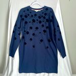 BODEN | Navy Blue Jasmine Sweatshirt Dress Sz 12 Photo 1