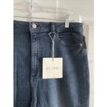 DL1961  Womens 31 Chrissy Ultra High Rise Skinny Dark Wash Denim Distressed Photo 1